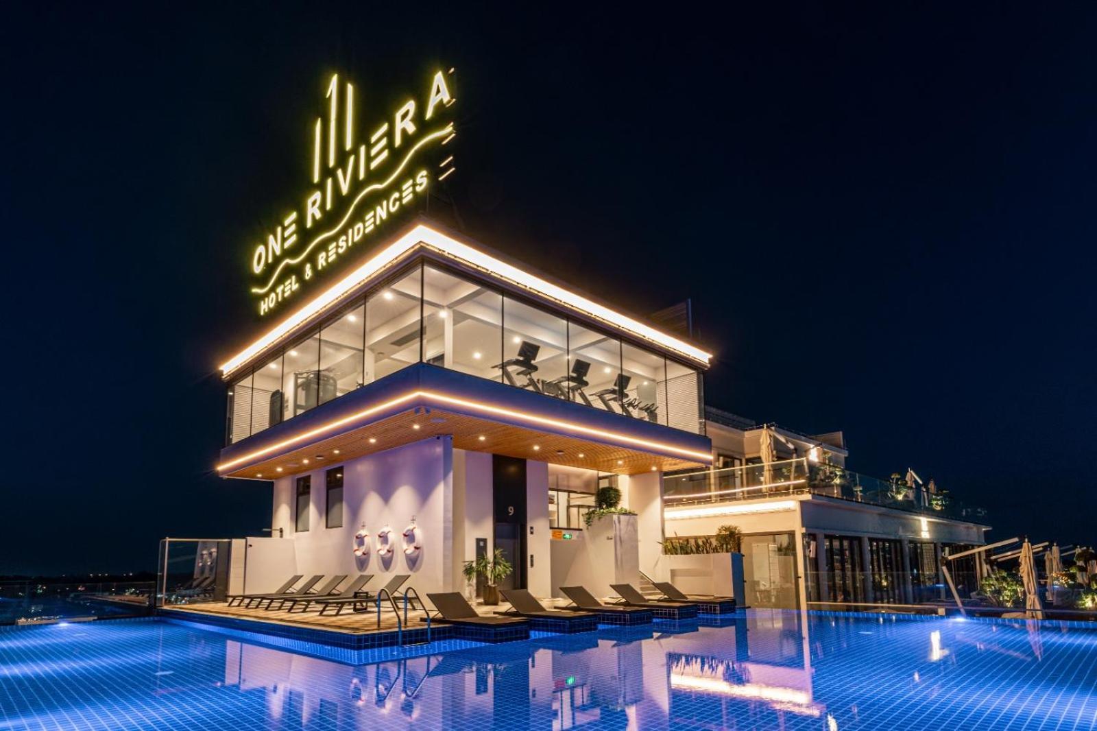 One Riviera Hotel And Residences Ban Souanmone Exterior foto